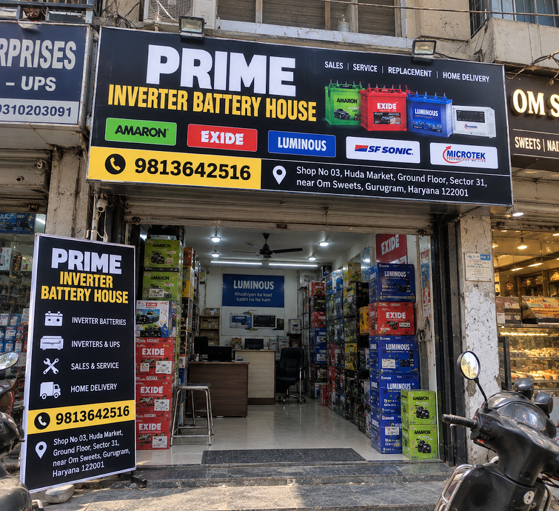 Prime Inverter Battery House logo