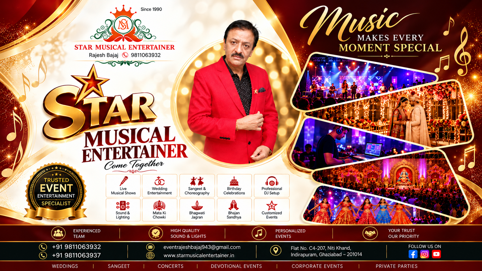 Star Musical Entertainer: Your Trusted Event Entertainment Partner in Delhi NCR